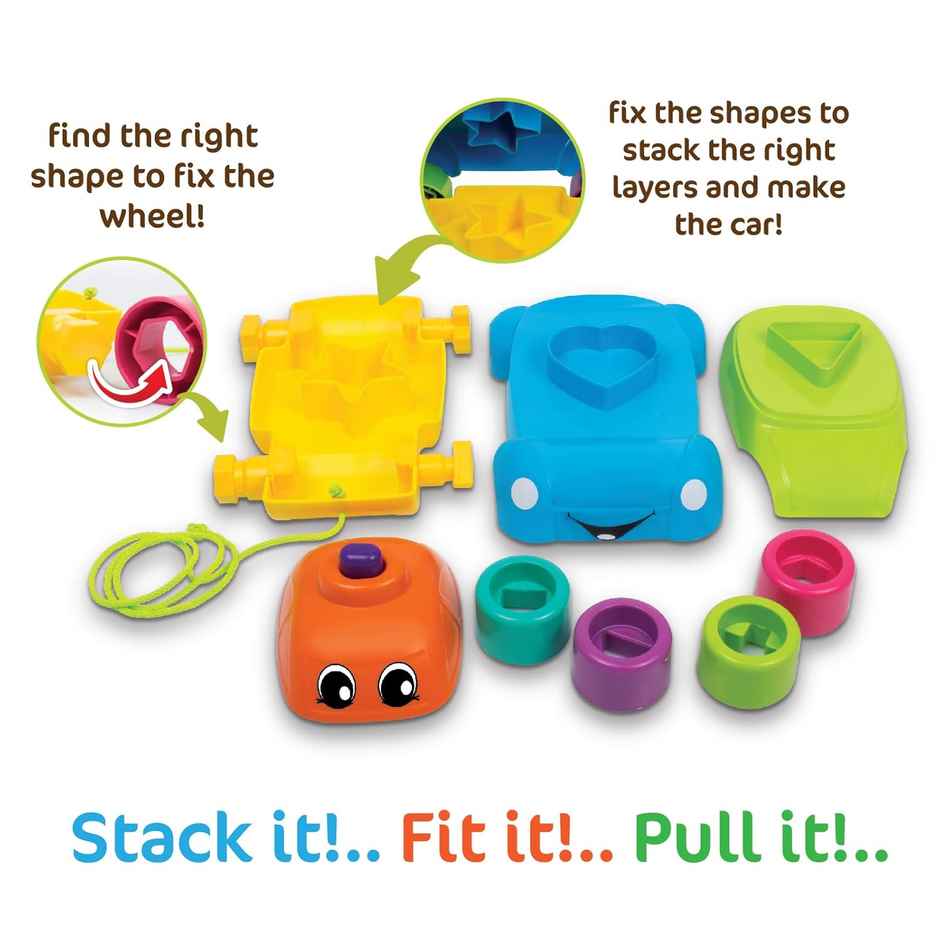 Giggles Funskool Stack a Car | 18 Months + | Stackable