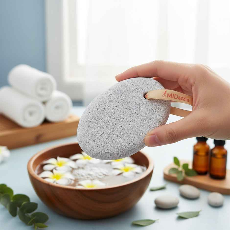 Midazzle Oval Shaped Pumice Stone | Medium