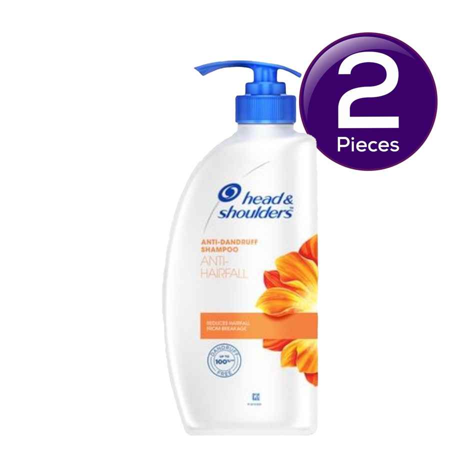 Head & Shoulders, Anti-Hairfall, Anti-Dandruff Shampoo for Women & Men Combo