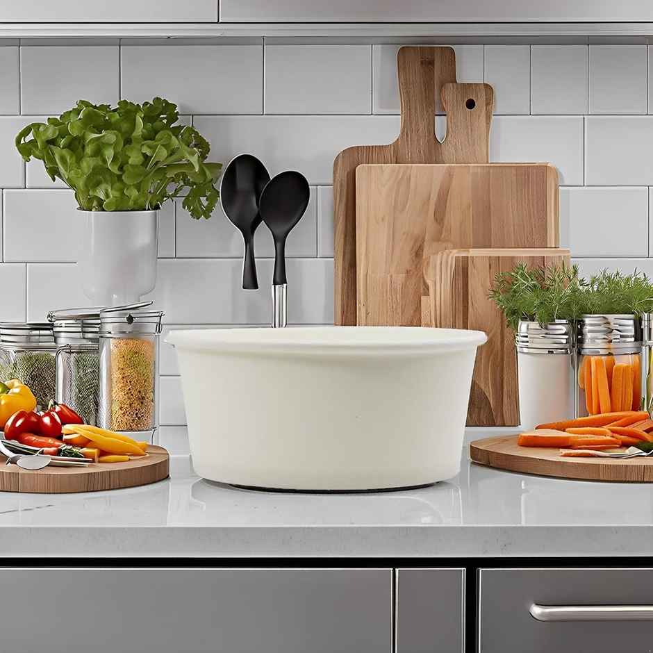 Round Disposable Container Box | Without Lid | 250 ml | Pack of 10 | Careswipe