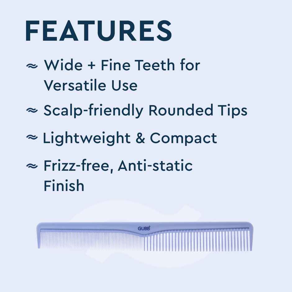 Gubb Multifunction Hair Comb | Santorini Hues