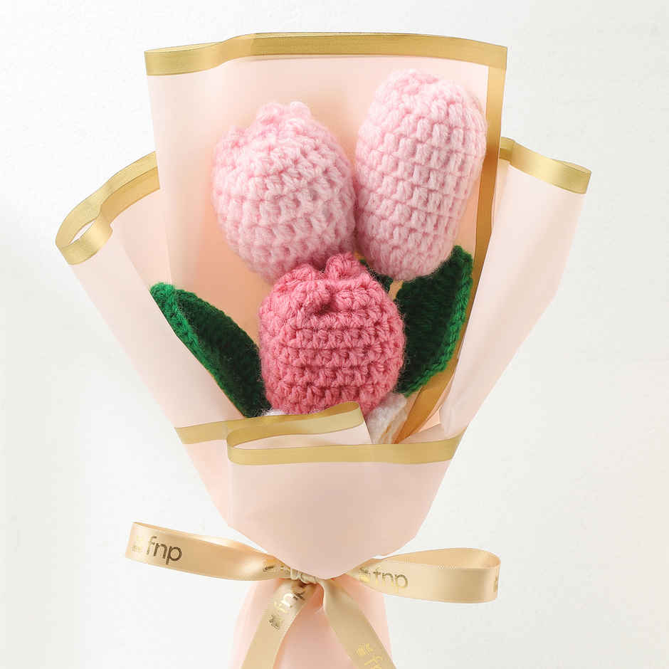 Womens Day Crochet Tulip Bouquet | FNP