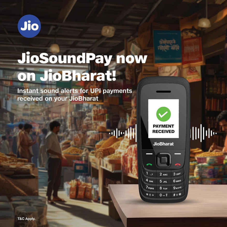 Jio Bharat V4 4G Black