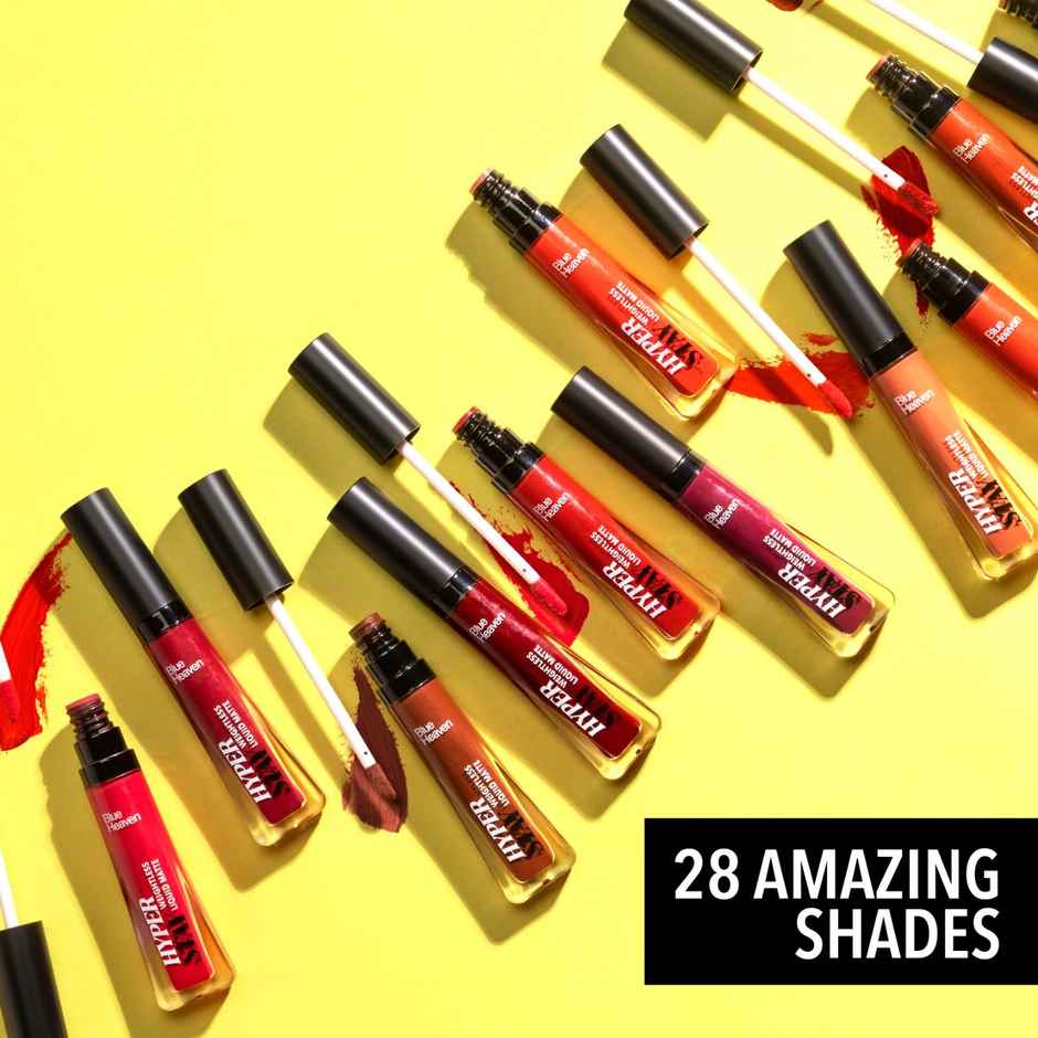 Blue Heaven Hyper Stay Weightless Liquid Matte Lipstick | Deep Cranberry 19