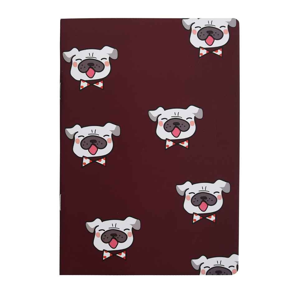 Papboo A5 Unruled 80 Gsm Notebooks | Set of 4 | 240 Pages | 21 x 15 cm | Animal