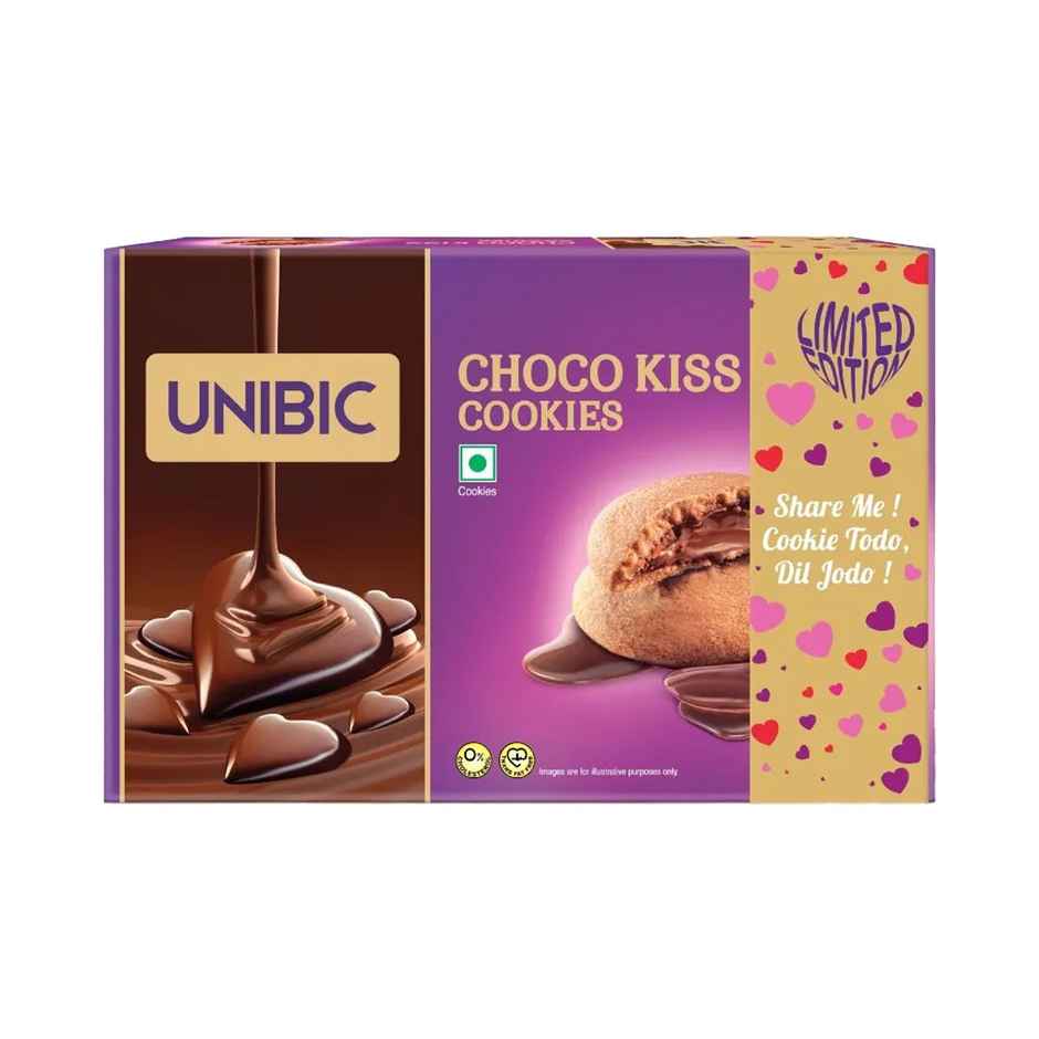 UNIBIC Choco Kiss Cookies Limited Edition