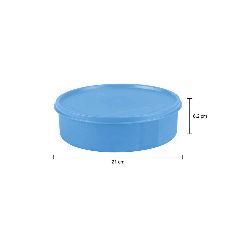 Joyo Fresherware Round Containers With Lid For Multipurpose Storage, BPA Free, 1600ml, Assorted
