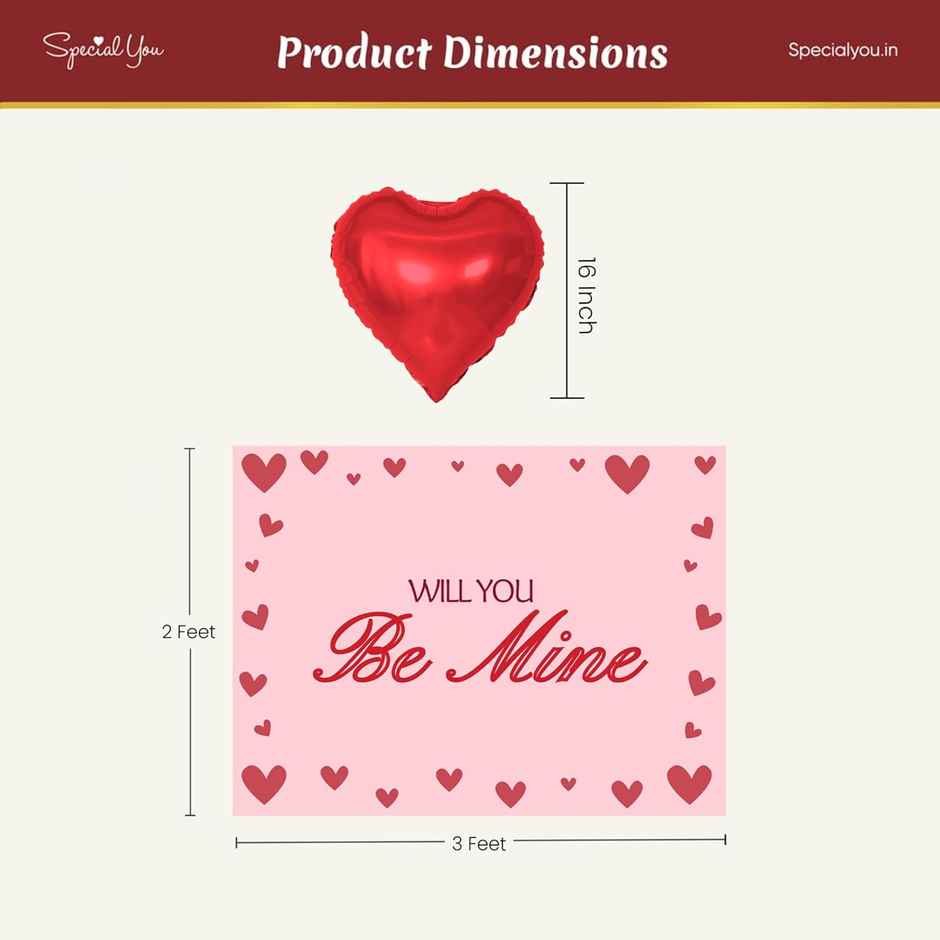 Will You Be Mine Decoration Kit | Special You