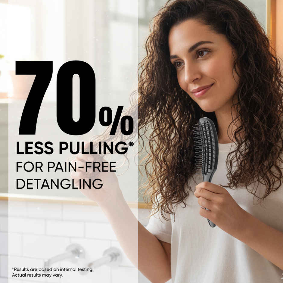 Vega Detangling Brush for Women, Men & Children, Wet & Dry Use (DTB-02)