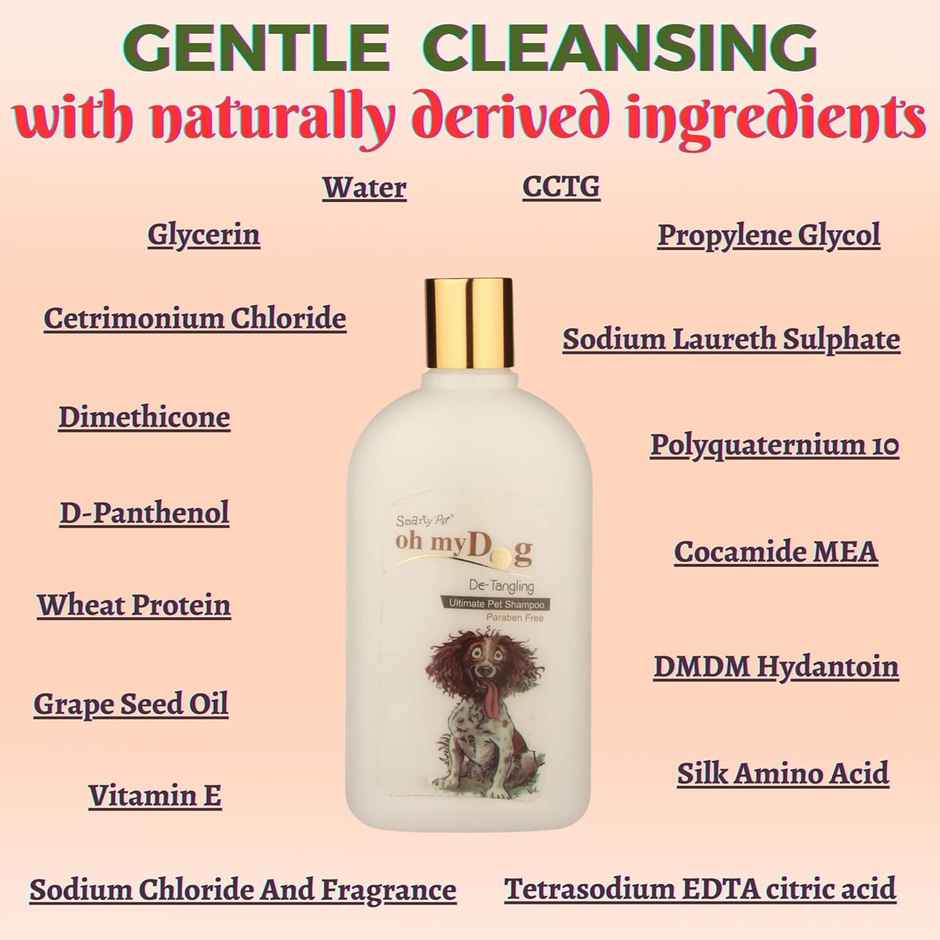 Foodie Puppies Detangling Shampoo for Dogs and Puppies