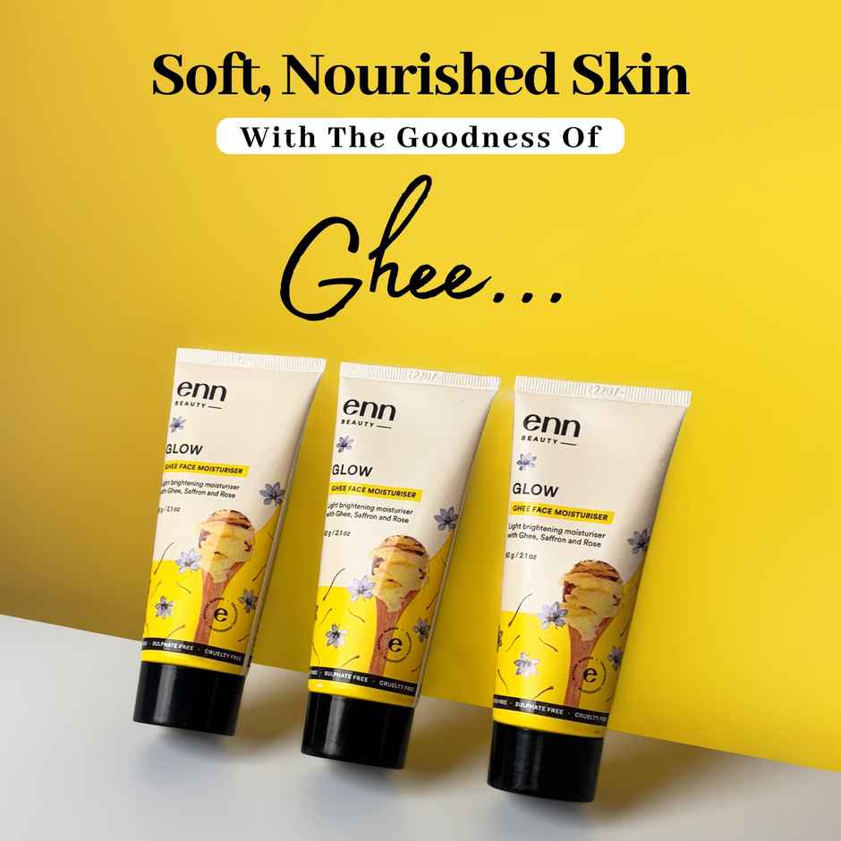 Enn Beauty Glow Oil Free Face Moisturizer With Goodness of Ghee