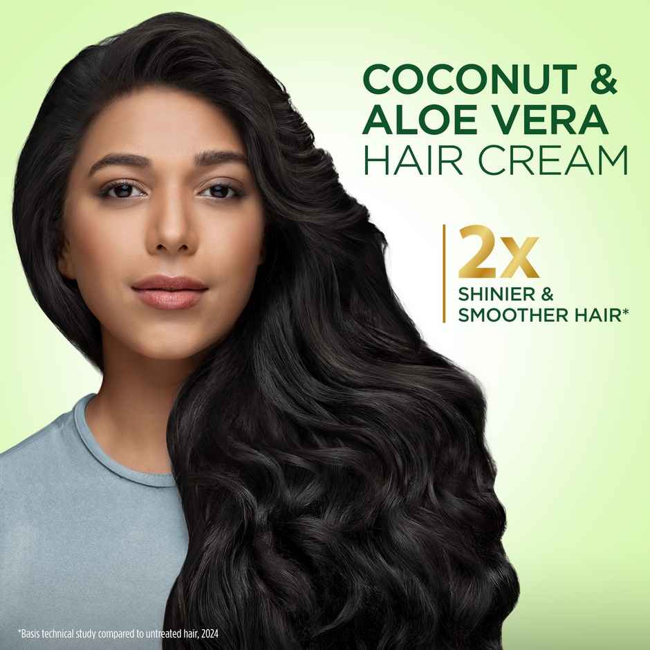 Parachute Advansed Coconut & Aloe Vera Hair Cream |Nourishes And Hydrates | 2X Shiner Hair