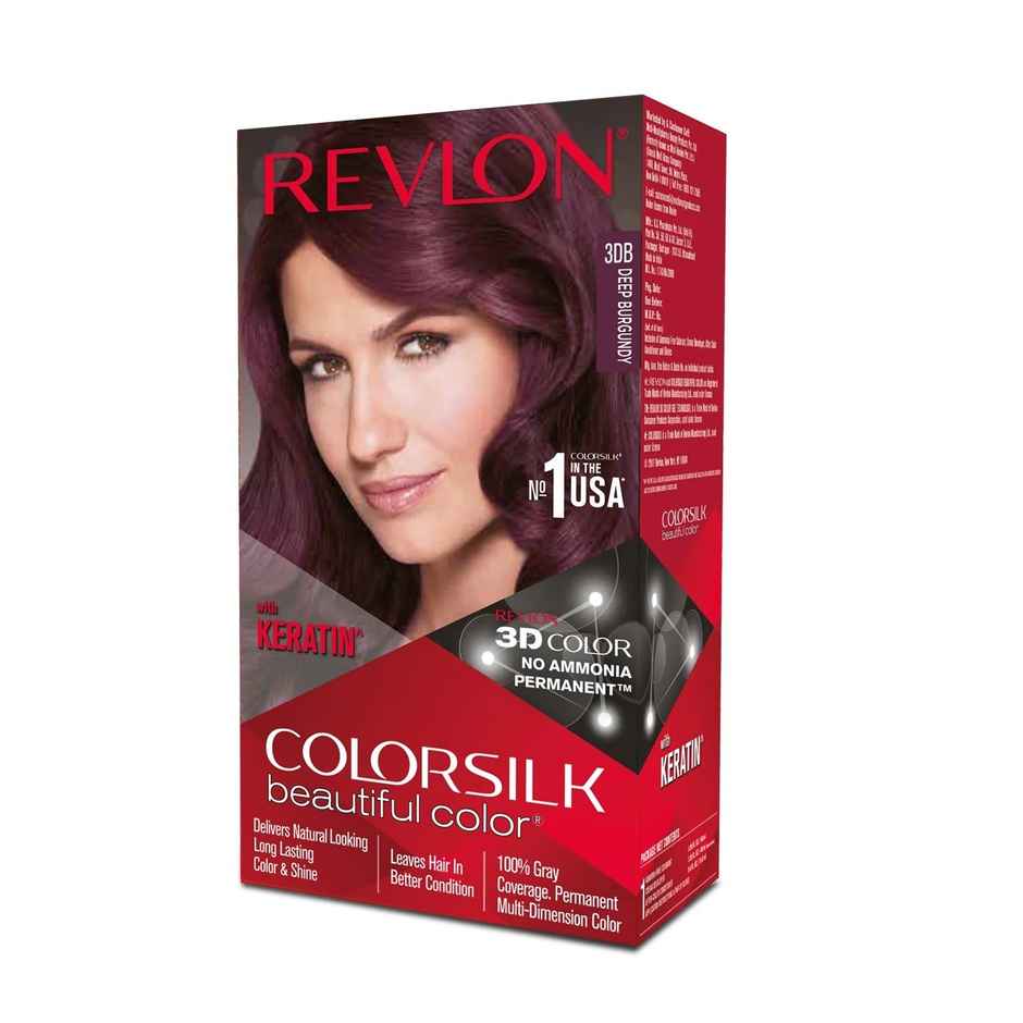 Revlon Colorsilk Hair Color with Keratin - Deep Burgundy 3DB