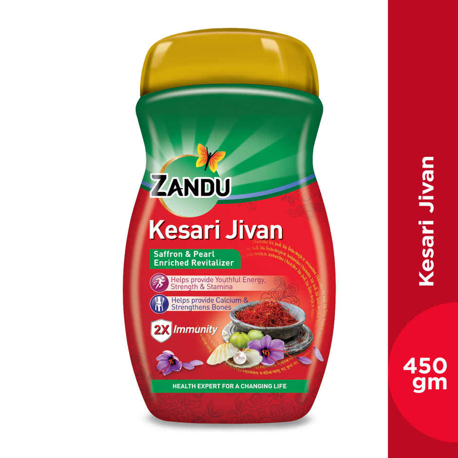 Zandu Kesari Jivan Chyawanprash, Anti Age Action Formula | Provides Youthful Energy