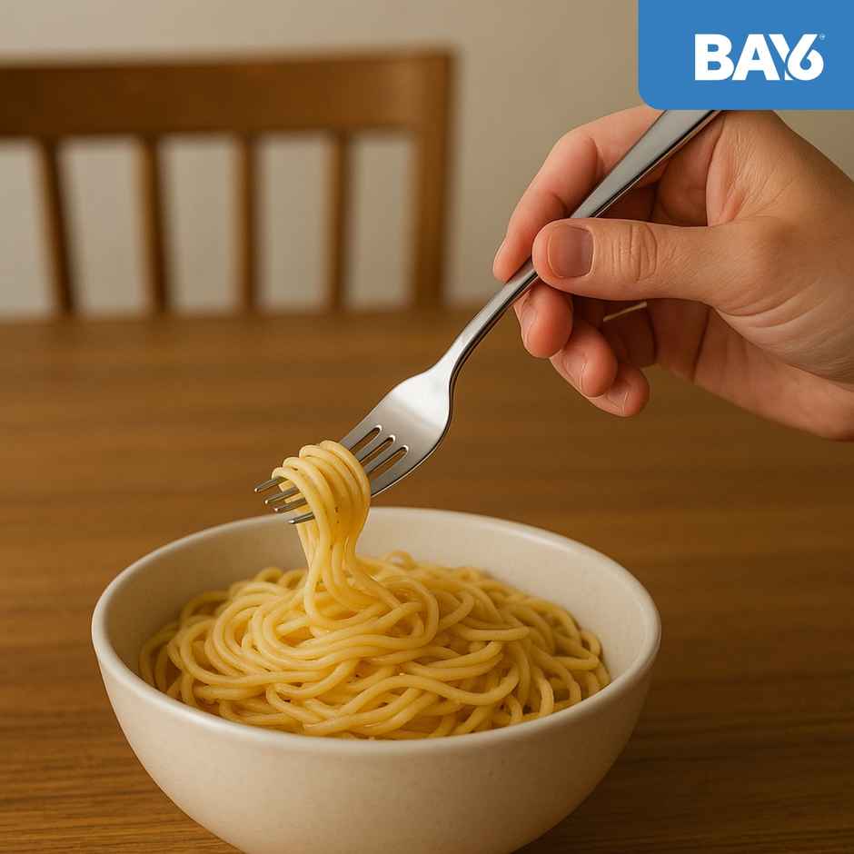 BAY6 Silverline Steel Dessert Fork (6pc)