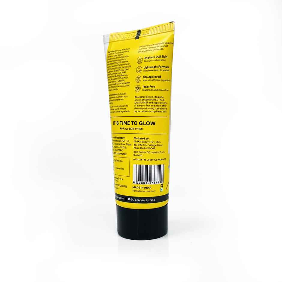 Enn Beauty Glow Oil Free Face Moisturizer With Goodness of Ghee