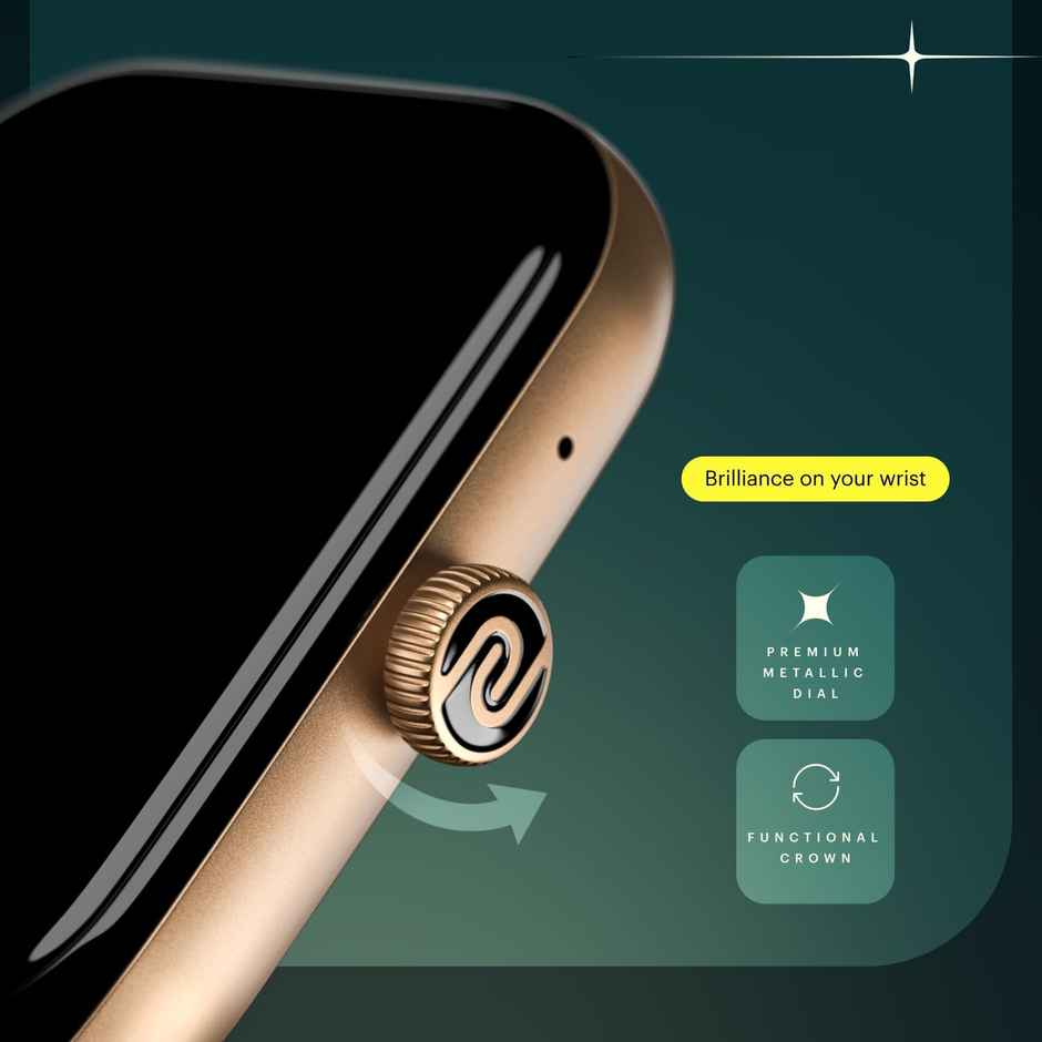 Noise ColorFit Ultra 3 Luminary Smartwatch - Olive Green