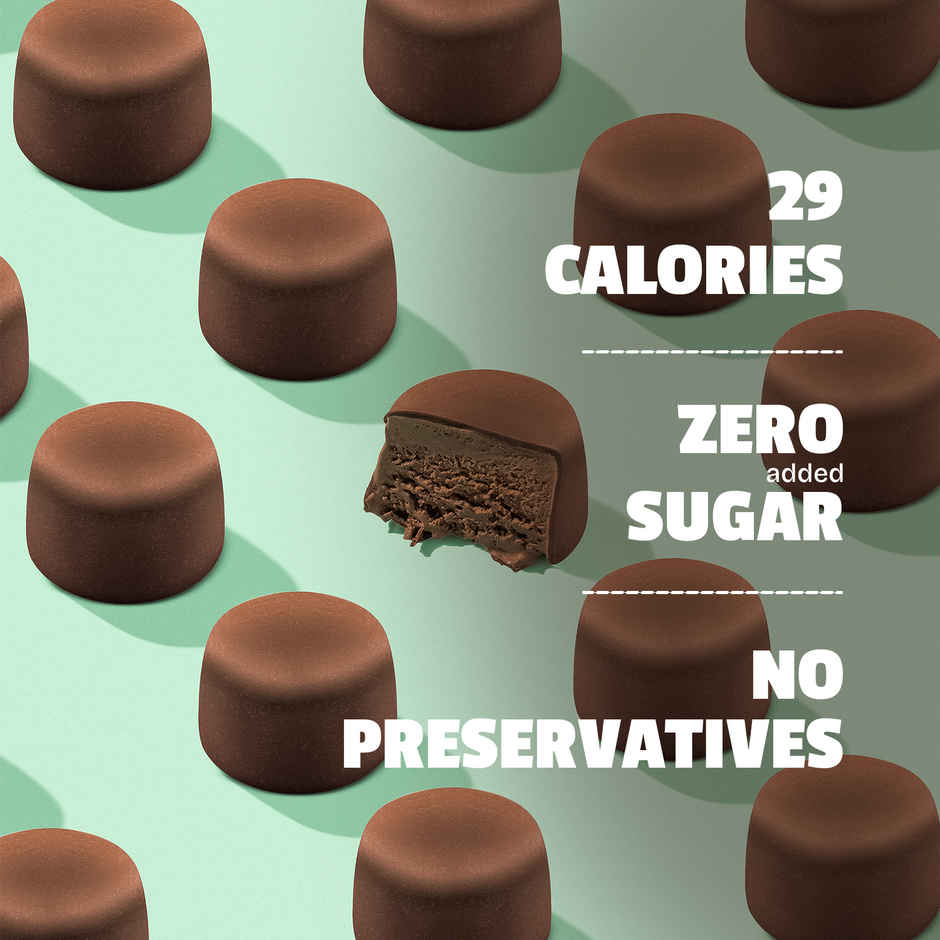 The Brooklyn Creamery Chocoholic Bon Bon |Low Calorie Zero Added Sugar