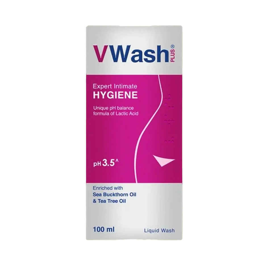 Vwash Plus Expert Intimate Hygiene Wash for Women With pH 3.5