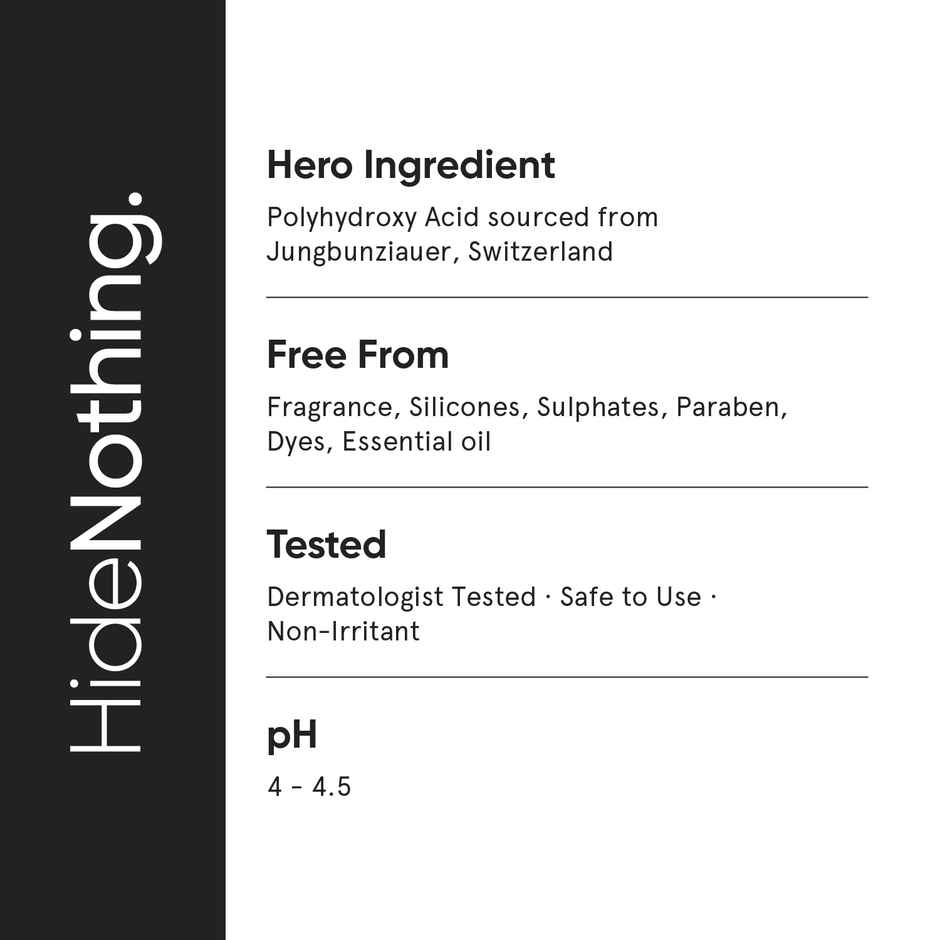 Minimalist Anti Acne PHA 3% Face Toner for Oily Skin