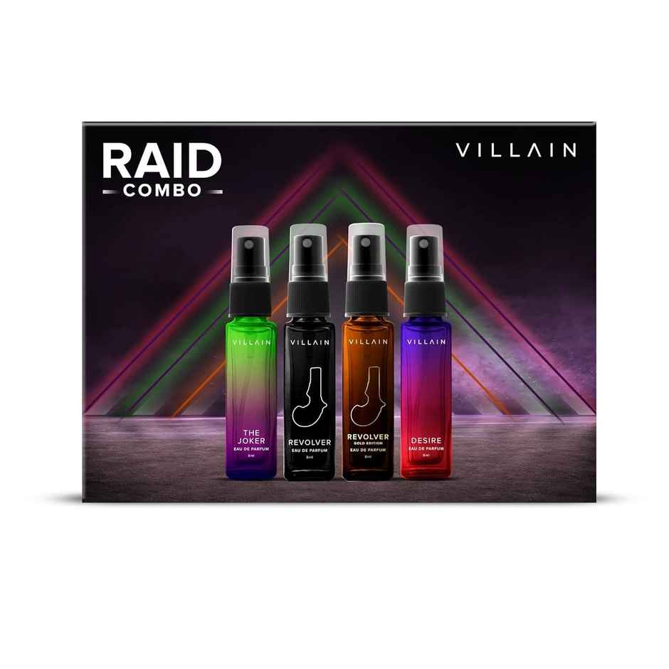 Villain Raid Combo Premium Perfume Gift Set For Men | Eau De Parfum