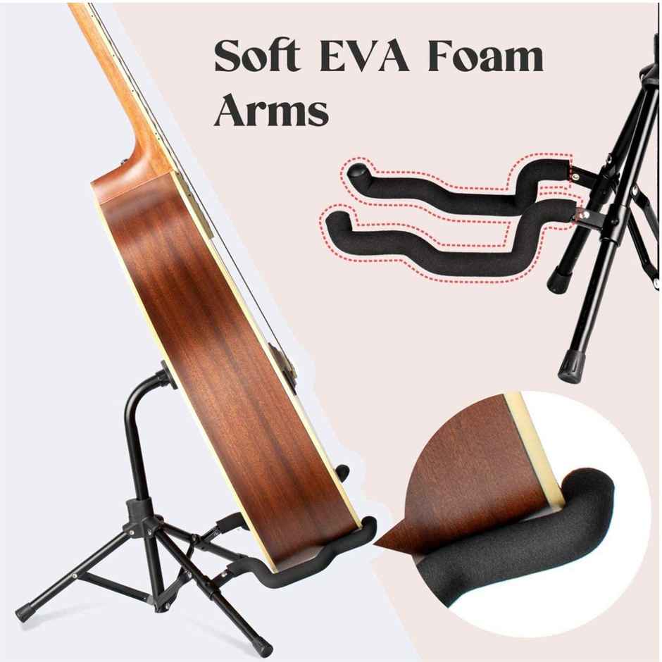 Kadence Guitar Stand NK51 - Folding Tripod for Acoustic | Electric | Ukulele & More