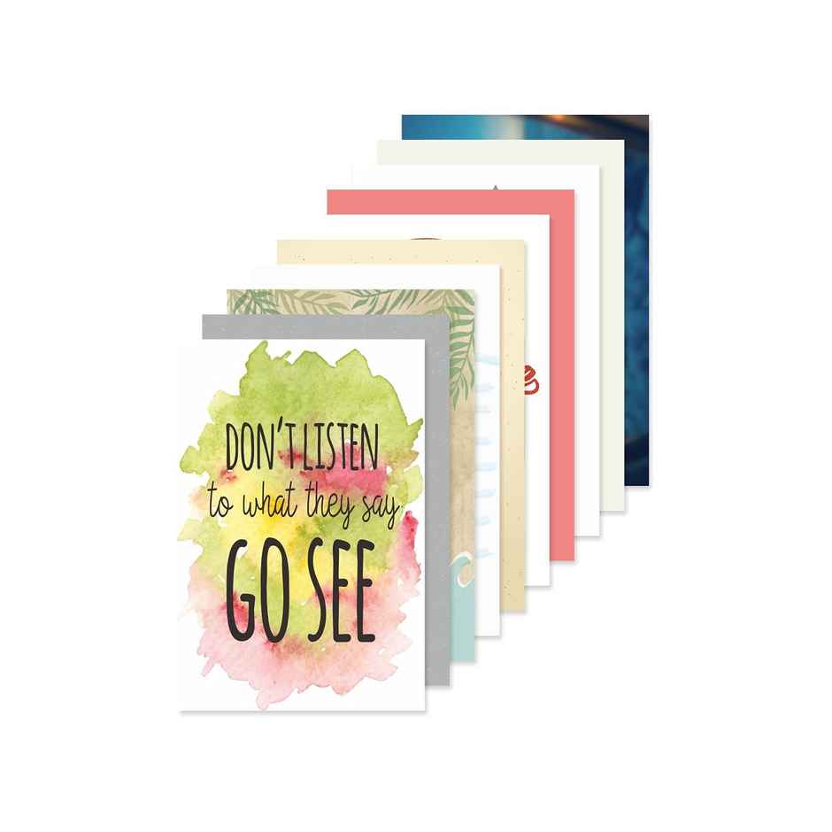 Paper Plane Design Wall Posters For Office Decor | Set of 10 | Size | 12 Inch x 18 Inch | D12