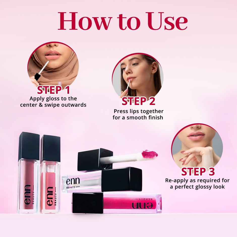 ENN Beauty Lip Gloss Kit | Easy to Apply