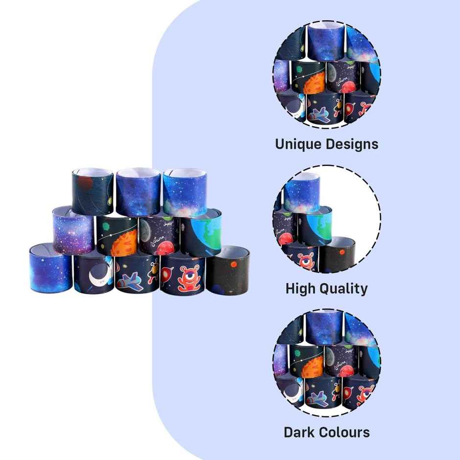 Space Theme Slap Bands For Return Gifts | Party Propz