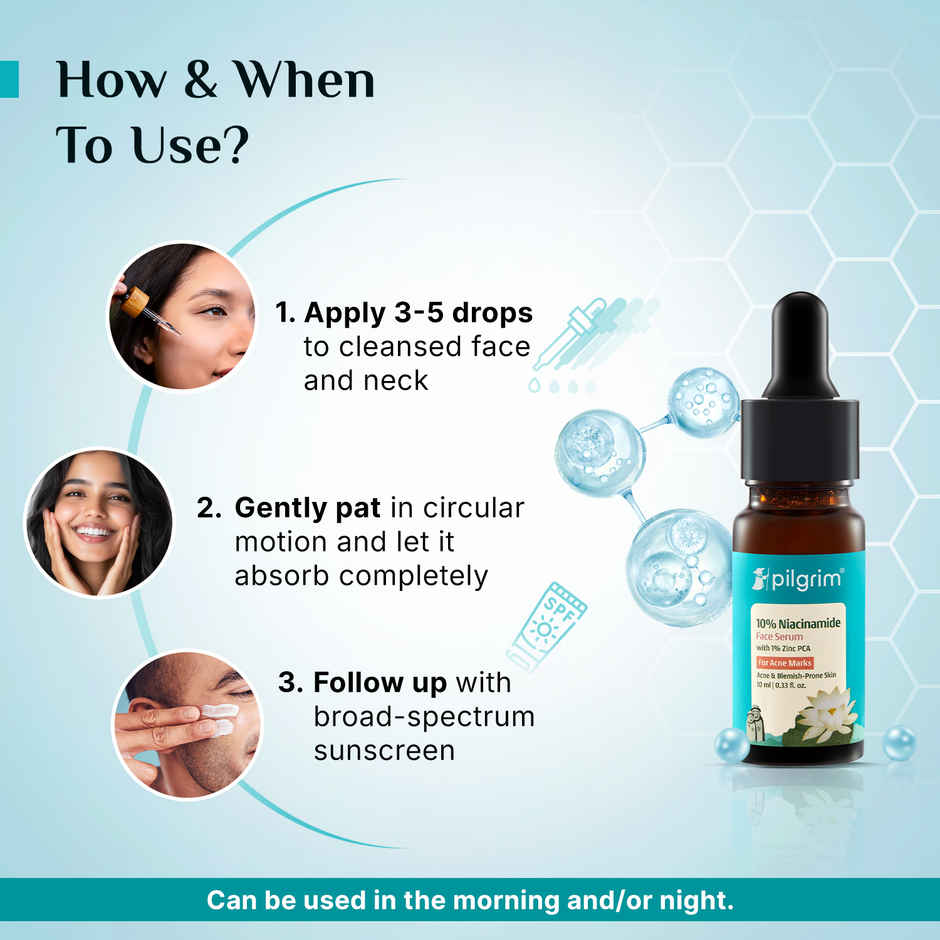 Pilgrim 10% Niacinamide Serum For Acne Marks