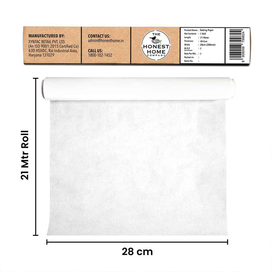 The Honest Home Company Baking Paper | 21 m