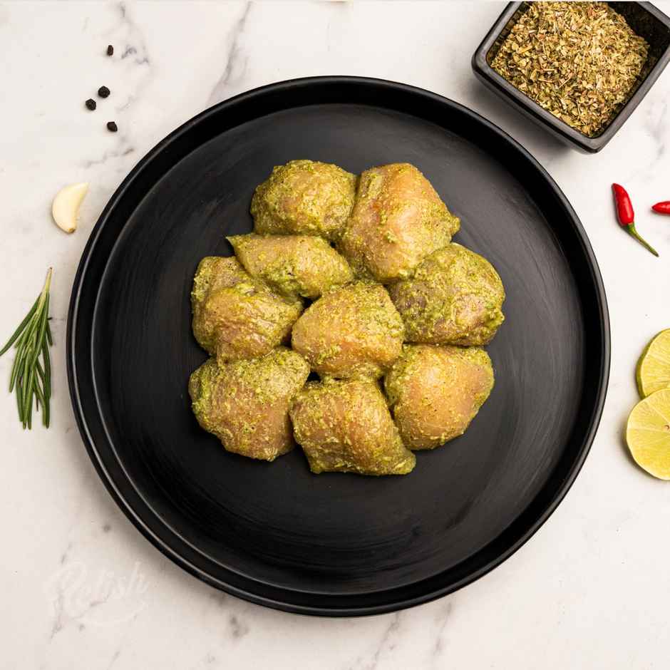 Relish Chicken Haryali Tikka | Energy - 155 Kcal | Protein - 43.06 g / 100 g