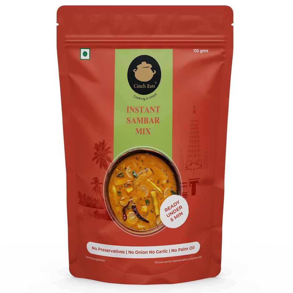 Cinch Eats Sambar Mix | Just add vegetables