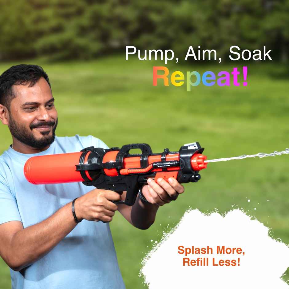 Big Holi Water Pichkari | Assorted | Tomuncle