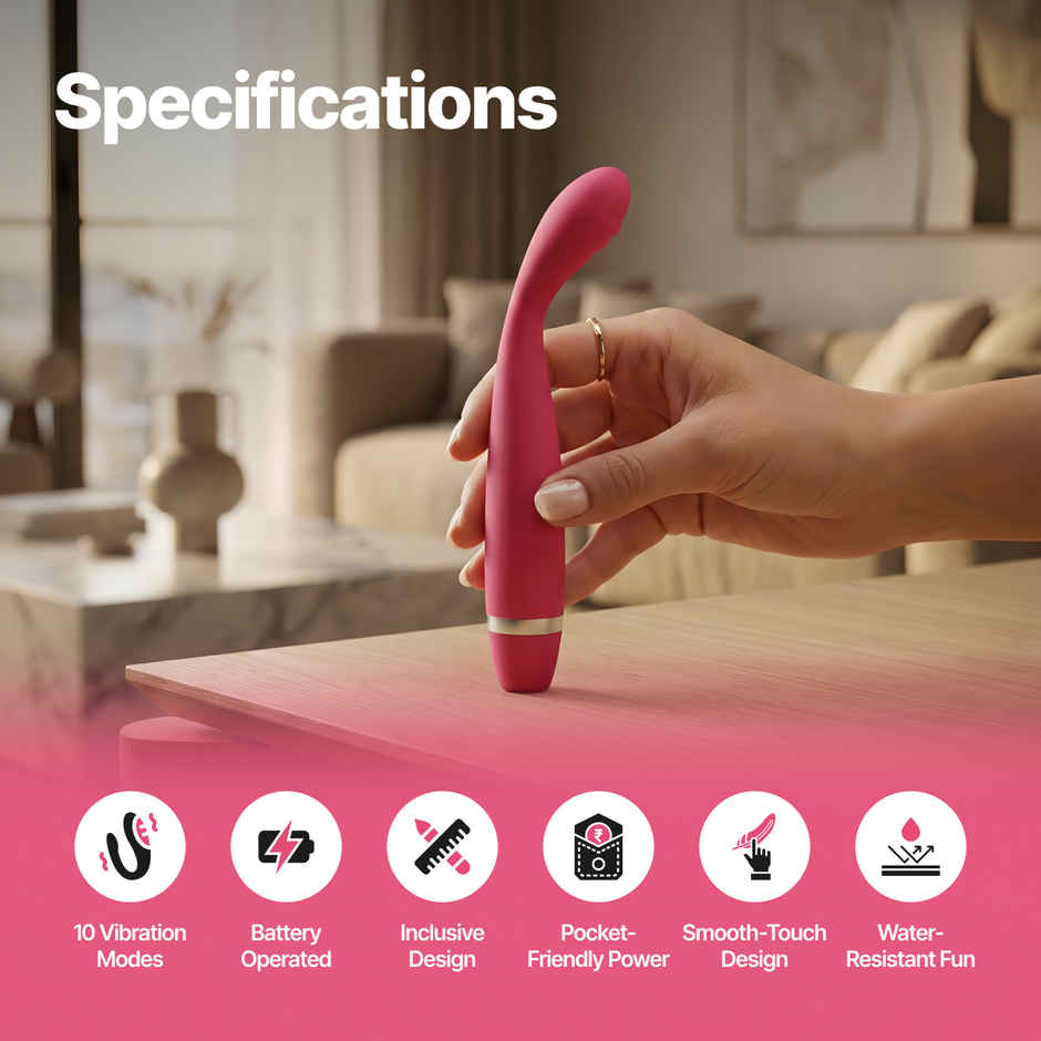 Nooky Blush 2 in 1 Play Kit Pulse Women Massager and Intimacy Chocolate for Her