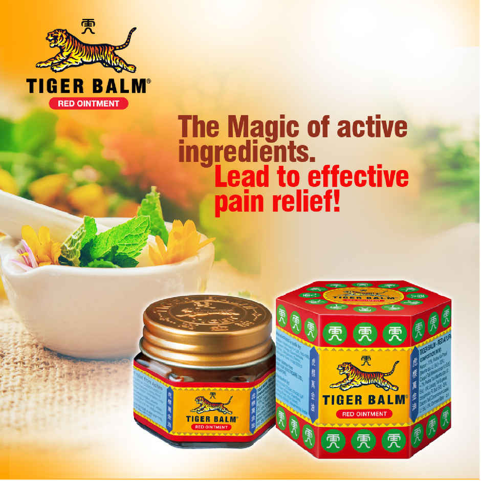 Tiger Balm Red Ointment For Effective Relief | Ayurvedic Pain Relief Balm