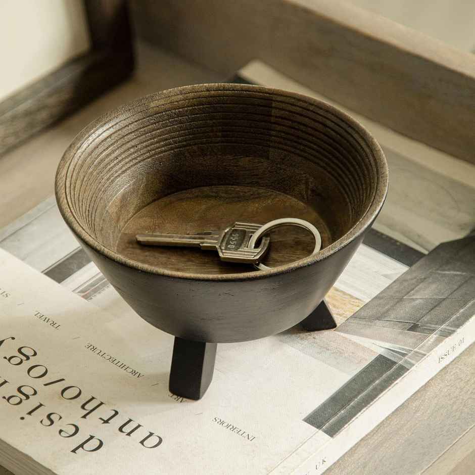 Ellementry Orbis Tri Legged Round Bowl - Small