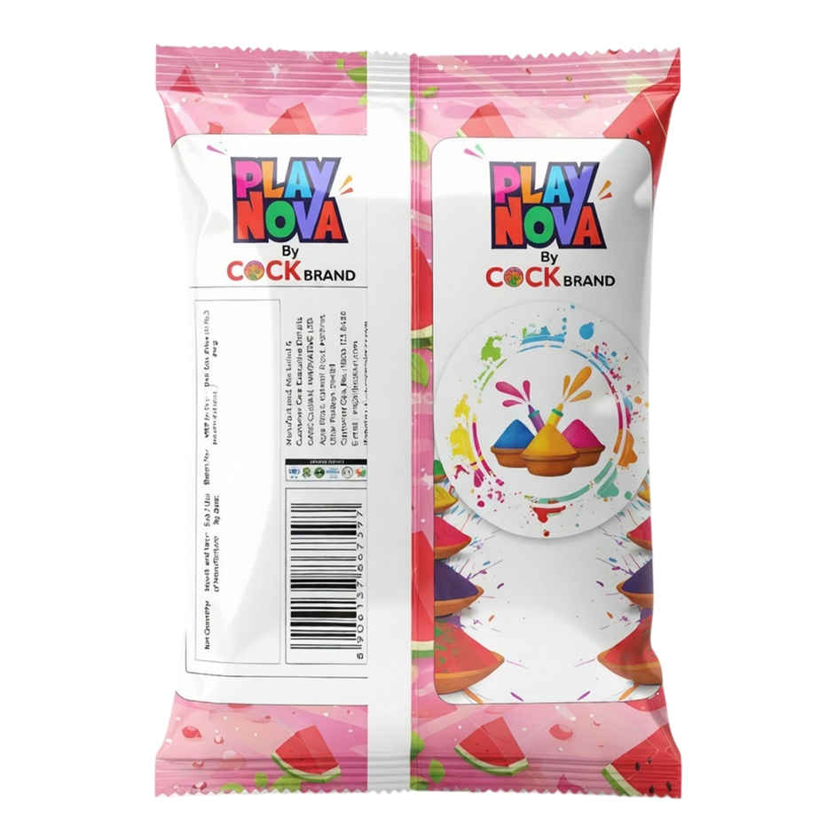 Playnova Fruit Punch Herbal Holi Gulal | Red | Cock