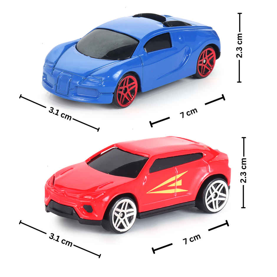 Race N Roll 1:64 Metal Die Cast Car - Lu.bu | Pack of 2