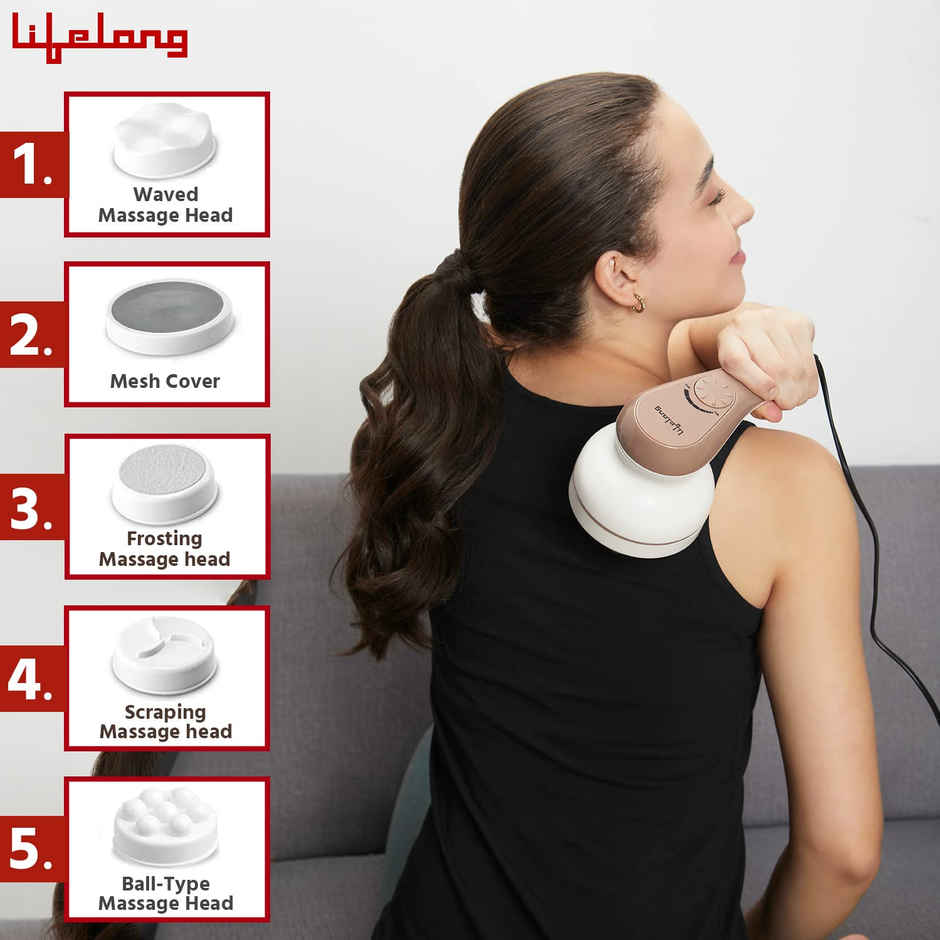 Lifelong Llm270 Head and Body Massager - Full Body Pain Relief | Deep Tissue Massager