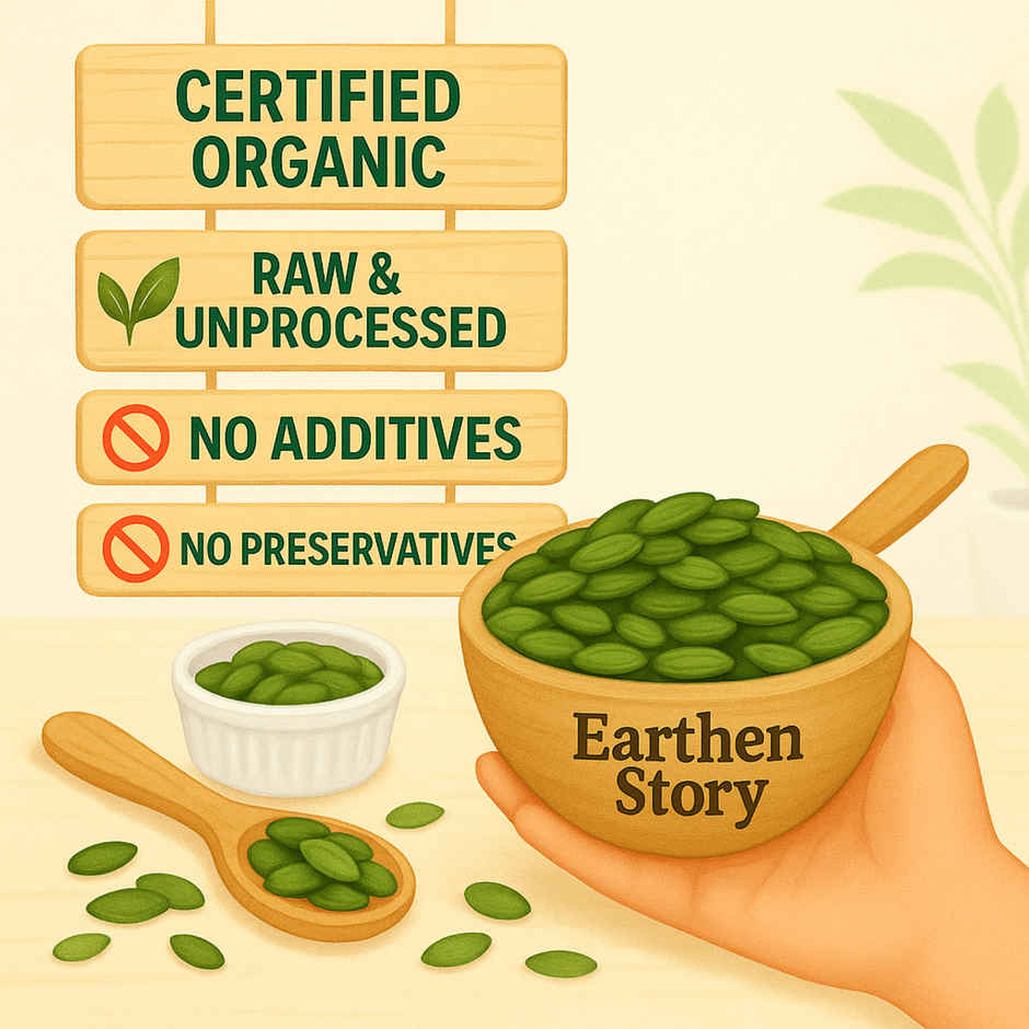 Earthen Story Organic Raw Pumpkin Seeds