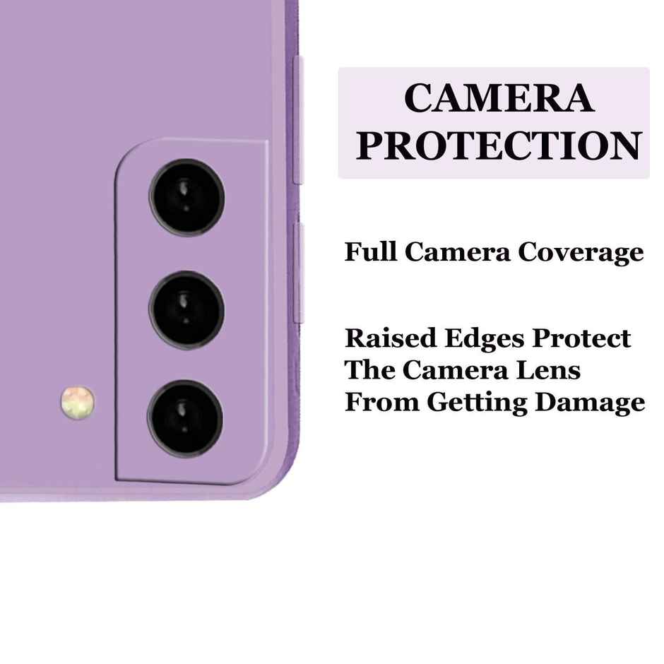 Artistque Case For Samsung Galaxy S21 Fe 5G Back Cover - Plain Liquid Silicone Cover