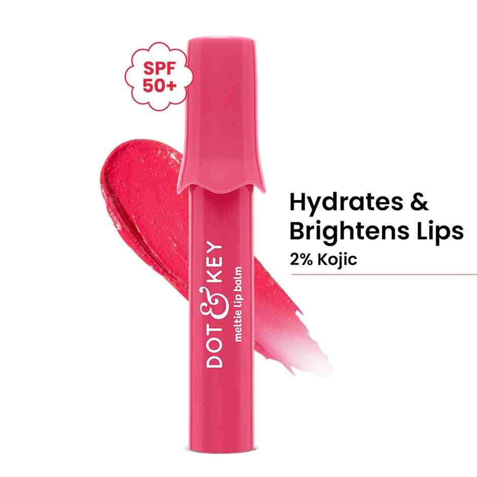 Dot & Key Meltie Lip Balm SPF 50+ PA+++, Strawberry Glaze