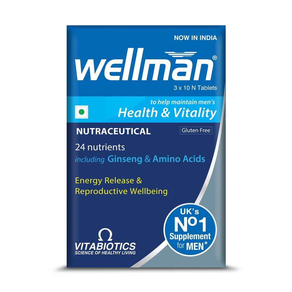 Wellman Multivitamin Tablet Help To Maintain Men Health And Vitality