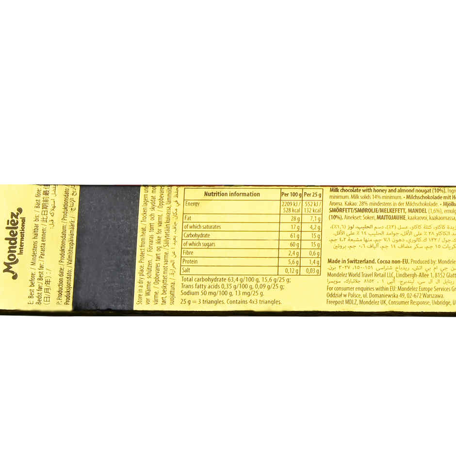 Toblerone Swiss Milk Chocolate