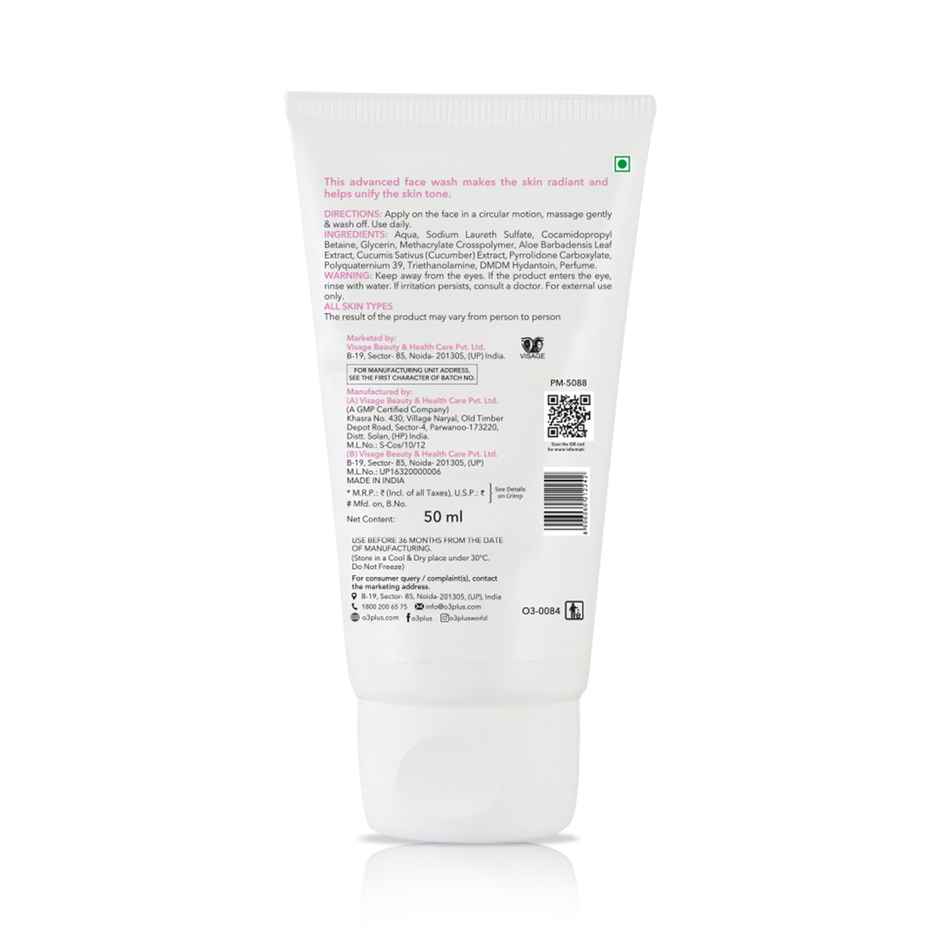 O3+ Brightening & Whitening Face Wash