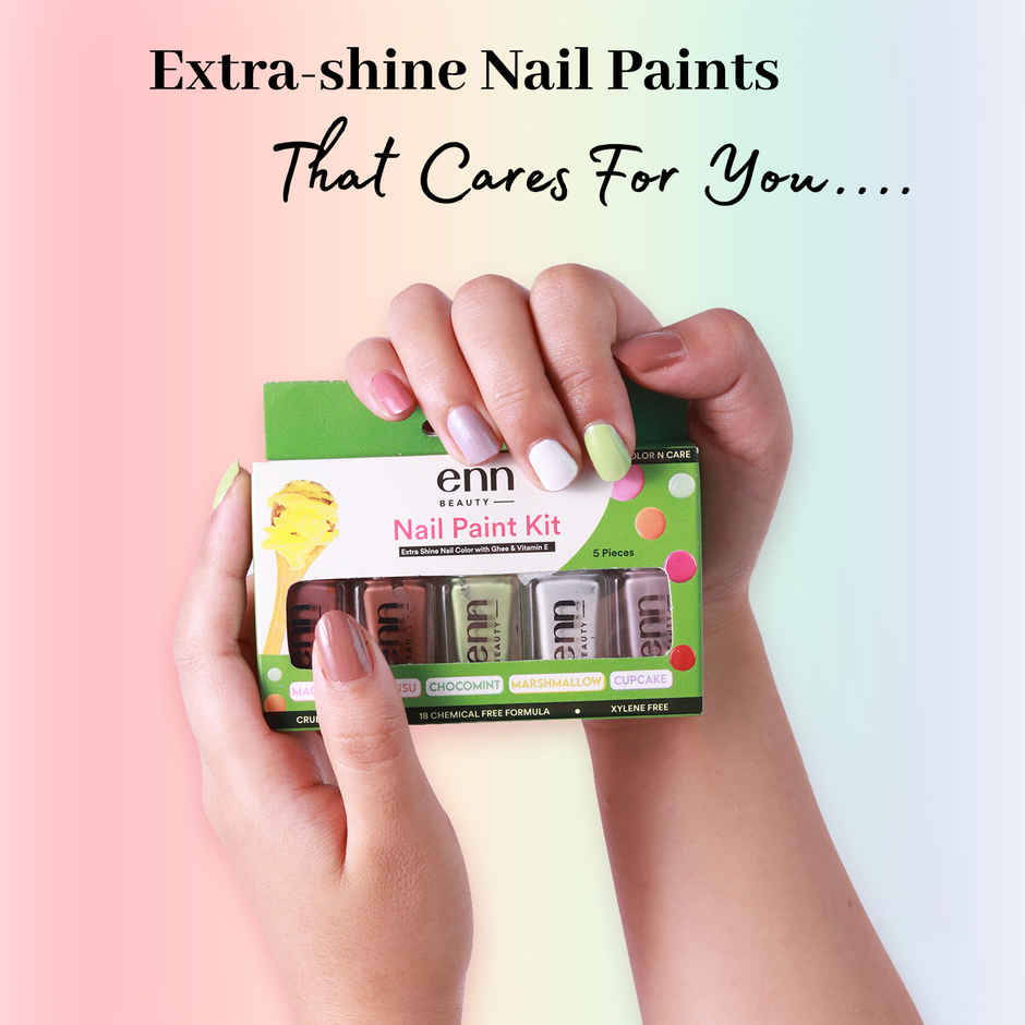 ENN Beauty Color N Care Nail Paint Kit | Fun & Creative