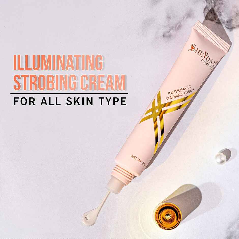 Shryoan Illuminating Strobing Moisturizer Cream Primer-Gold