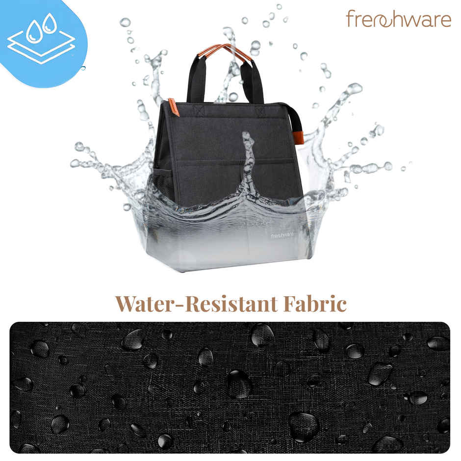 Frenchware Insulated Lunch Bag | Black