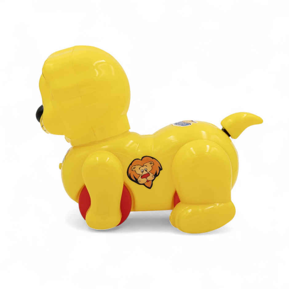 Toybharat Circus Lion Pull Along Toy | Colorful Gift for Toddlers | Assorted